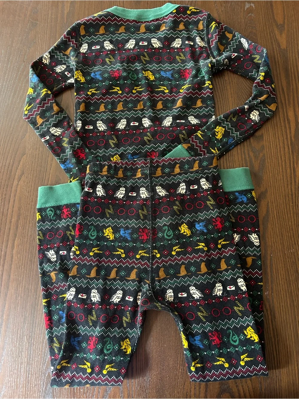 Harry Potter Hanna Andersson Long John Pajamas 120 6/7